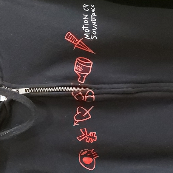 Motion City Soundtrack Hoodie- men's small - Picture 2 of 5
